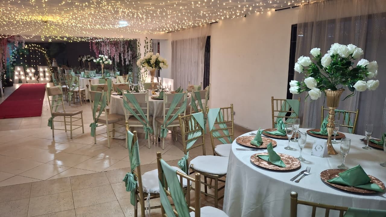 Sonido profesional y luces de hadas